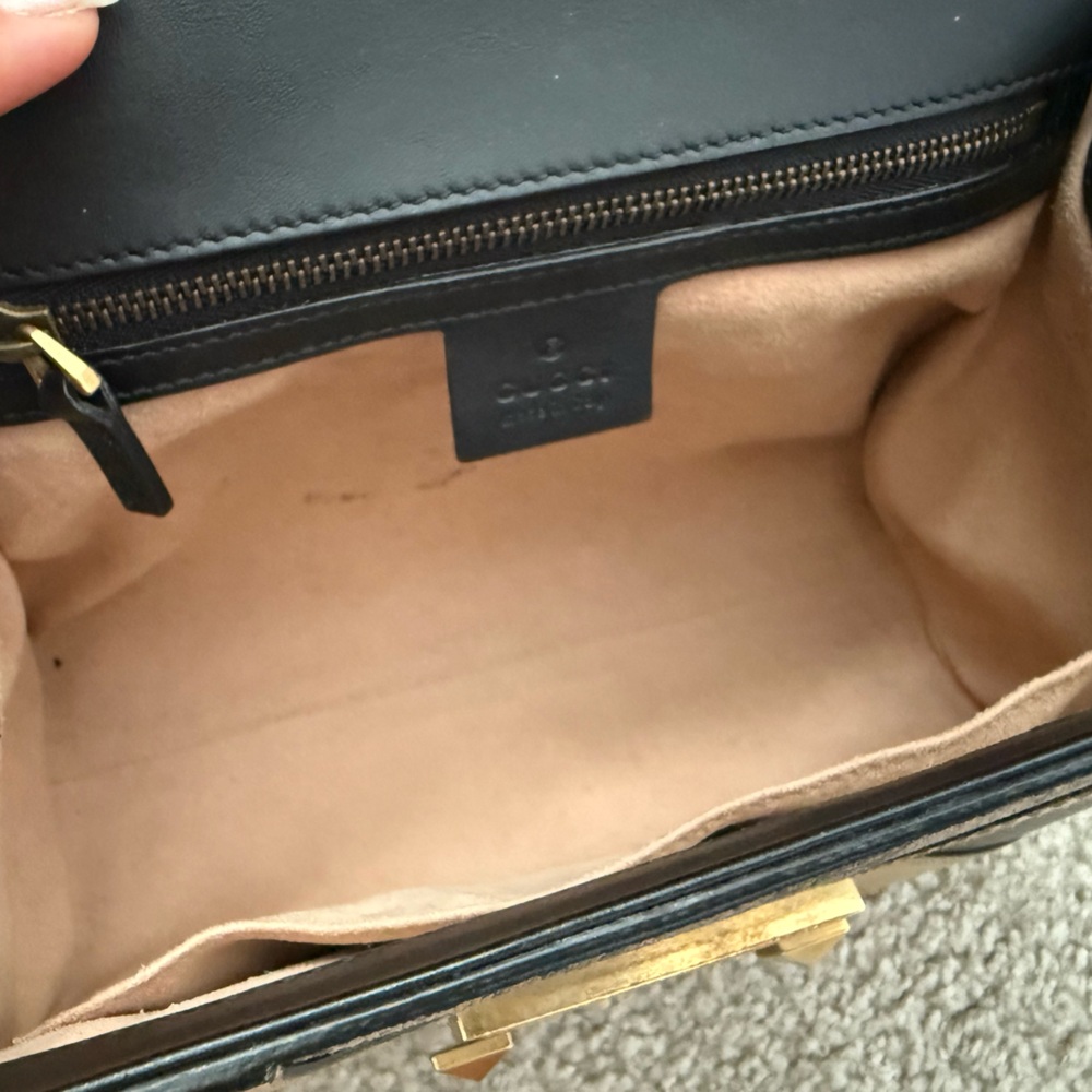 Gucci GG Supreme Monogram Osiride Top Handle Bag - Picture 11 of 17